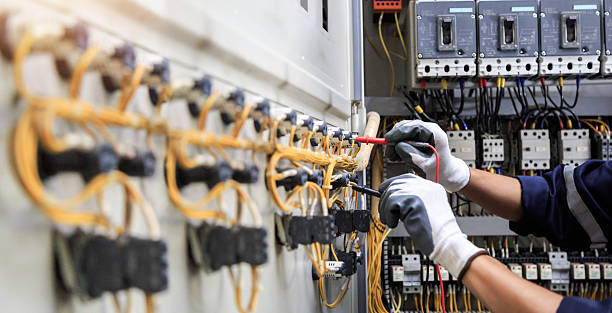 Professional Electrician technician working in Orchard City, CO